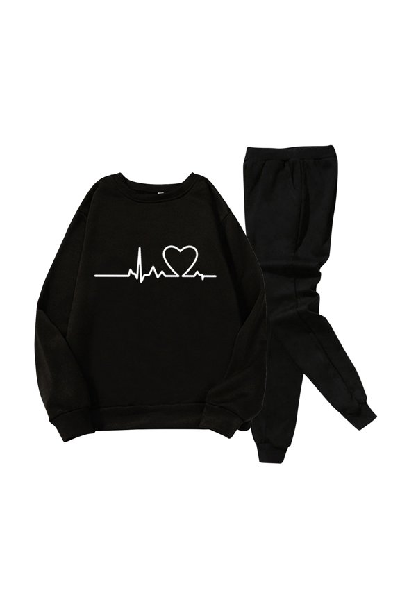 Men 2 Piece Tracksuits Sweatshirts Sweatpants Sports Fitness Running Casual Sport Clothes (Black,3XL)