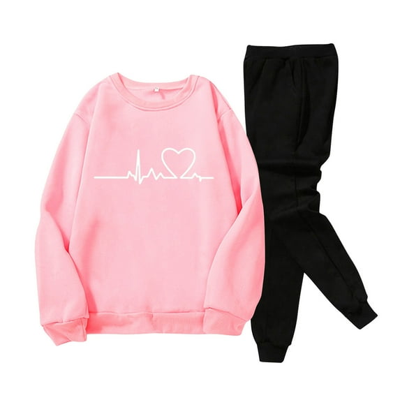 Akiihool Men 2 Piece Tracksuits Sweatshirts Sweatpants Sports Fitness Running Casual Sport Clothes (Pink,2XL)