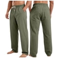 thumbnail image 1 of Akiihool Men Baggy Cargo Pants Men's Drawstring Pants Casual Winter Loose Trousers AG,XXL, 1 of 8