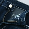 thumbnail image 1 of Akiihool Men Jeans Regular Fit Men's Relaxed Fit Comfort Flex Waist Jean (Blue,L), 1 of 4