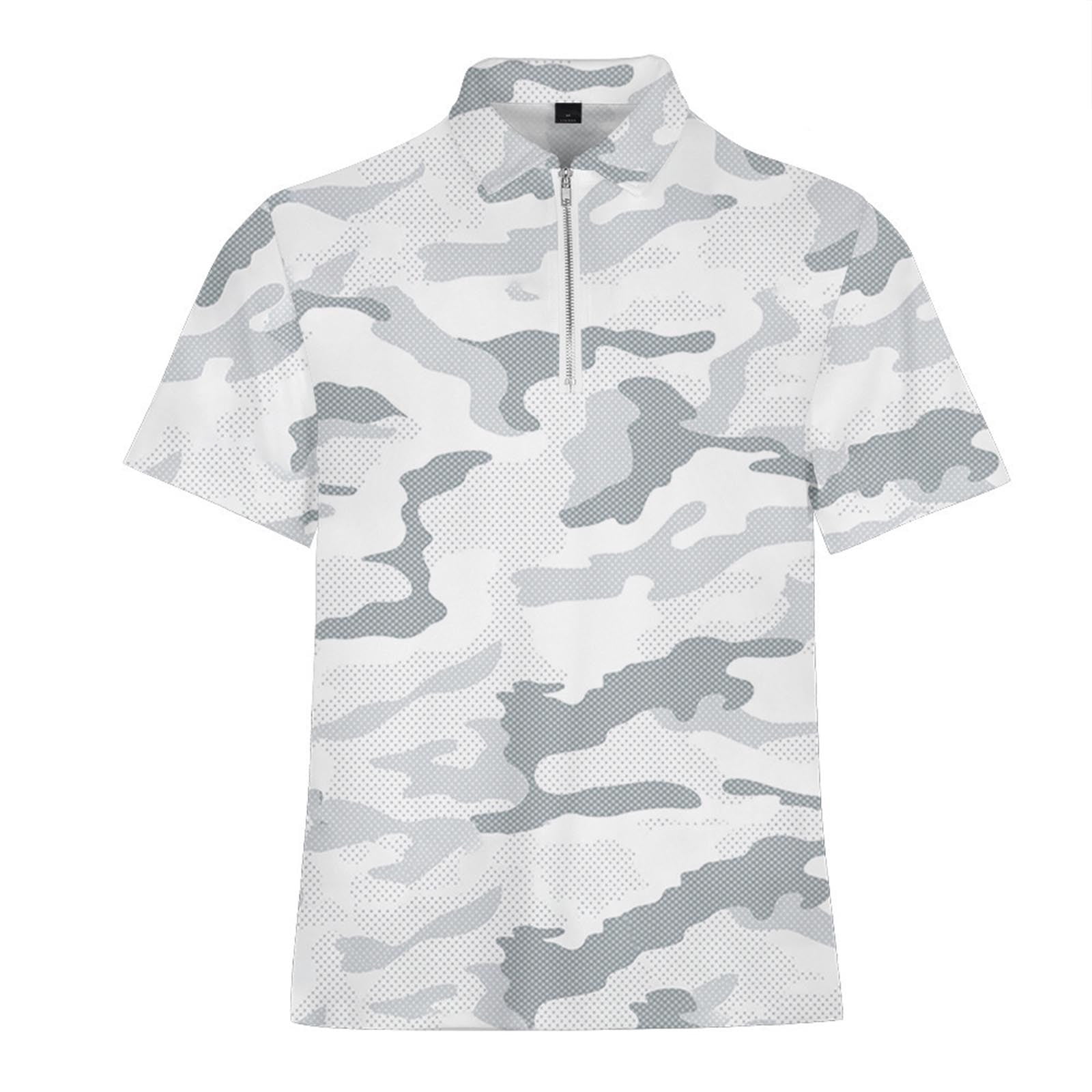 Akiihool Men Polo Shirt Men's Sports Shirts, Men's EcoSmart Cotton