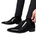 thumbnail image 1 of Akiihool Men's Oxfords Casual Men's Dress Sneakers Business Casual Oxfords Dress Shoes for Men (Black,10.5), 1 of 5
