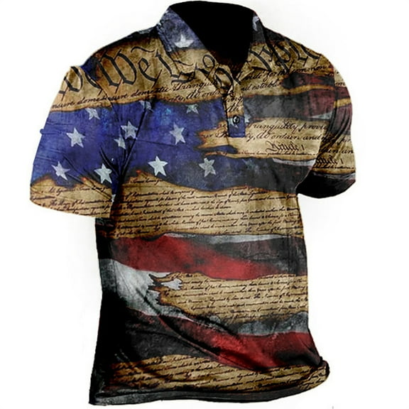 Akiihool Men's Polo Shirts Men's Short Sleeve Cotton Pique Polo Shirt in Classic Fit Summer Tops (Yellow,4XL)