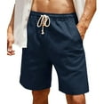 thumbnail image 1 of Akiihool Men's Shorts Casual Men's Classic-Fit Cargo Short Casual Summer Shorts in Big & Tall (Navy,3XL), 1 of 4