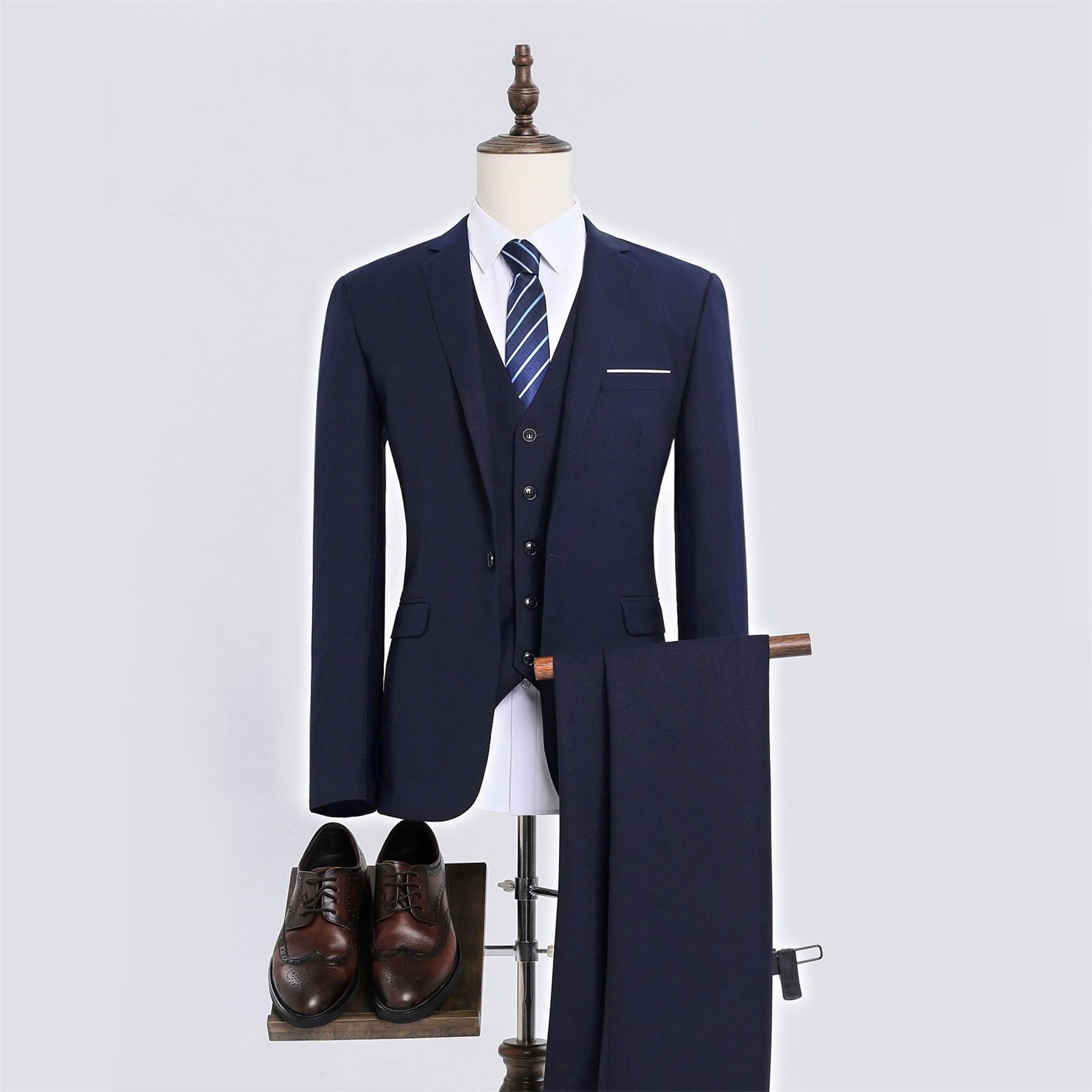 Horse Blazer For Men Men's Casual Suit Jacket One Button Travel