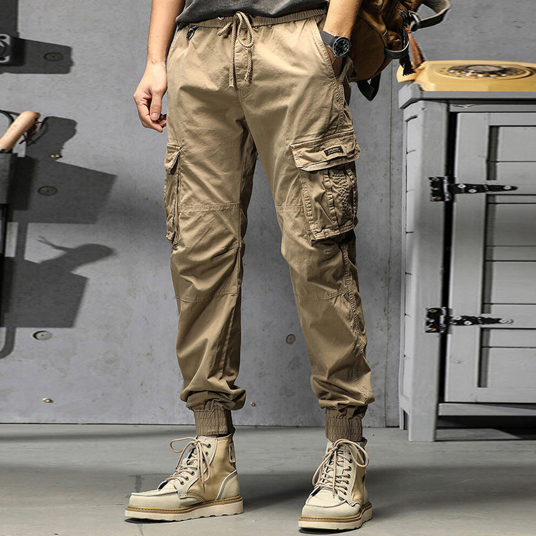 Akiihool Mens Camo Cargo Pants Men’s Cargo Pants Relaxed Fit,Twill Work