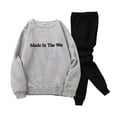 thumbnail image 1 of Akiihool Mens Hoodie Sweatsuit Fashion 2023 Designs 2 Piece Casual Running Jogging Sport Outfit Warm Up Track Sets (Grey,M), 1 of 5