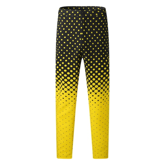 Akiihool Mens Pants Casual Relaxed Men's Ripstop Work Pants Tactical Pants (Yellow,M)