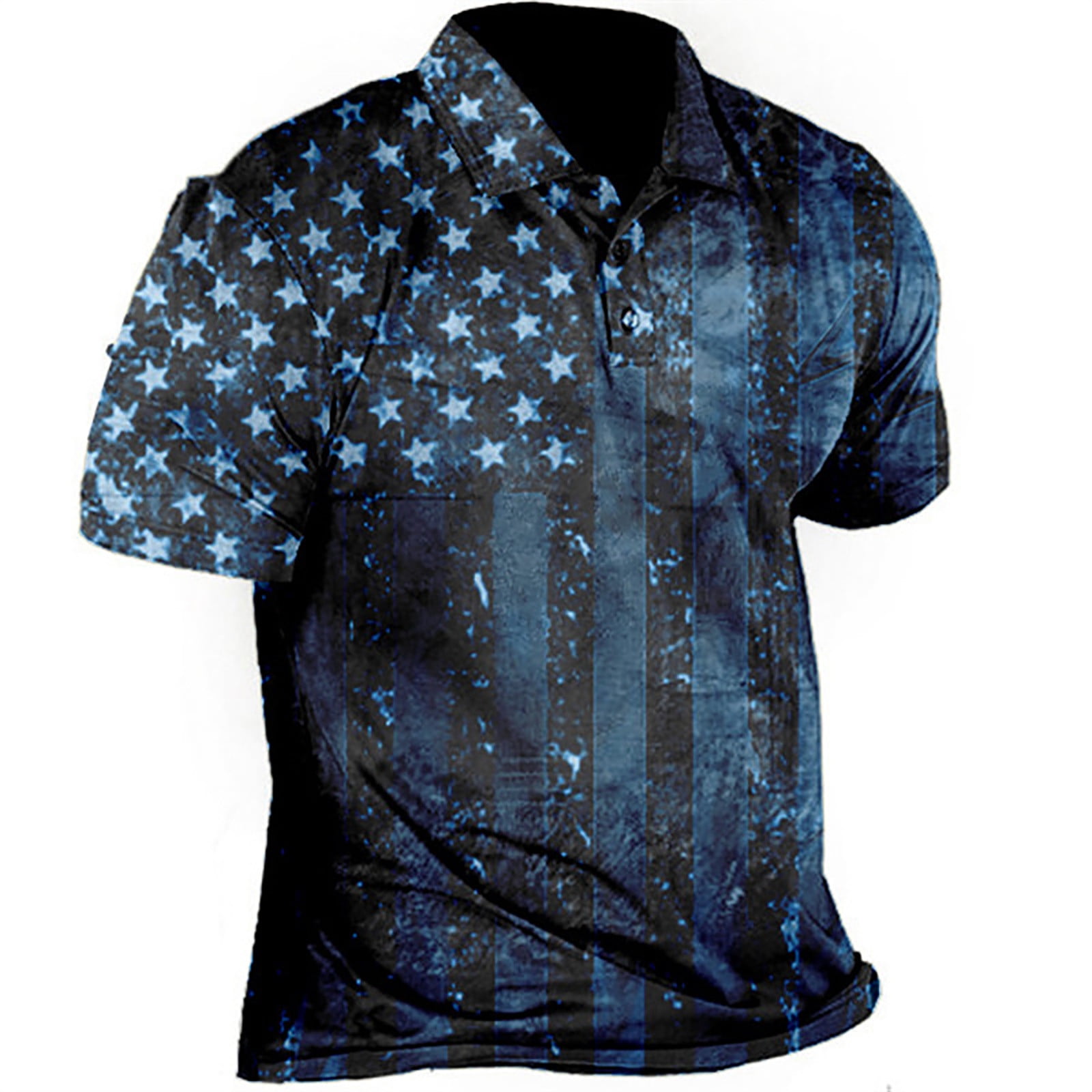 Akiihool Mens Polos Short Sleeve Big and Tall Modern Fit Polo Shirt ...