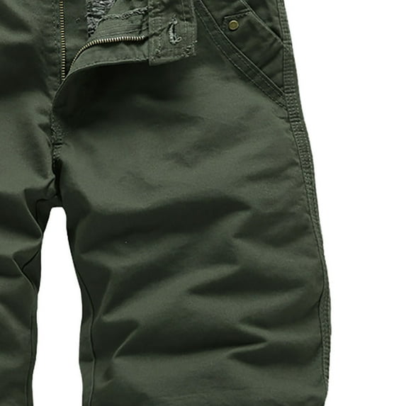 Akiihool Mens Shorts Cargo Men's Cargo Shorts Casual Shorts Relaxed Fit with Pockets (Army Green,XXL)