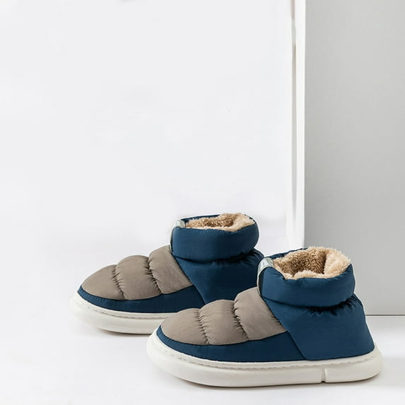 Akiihool Mens Snow Boots Wide Width Men's Snow Boots Lightweight Winter Boots Mens Snow Boots Winter Boots (Grey,10)