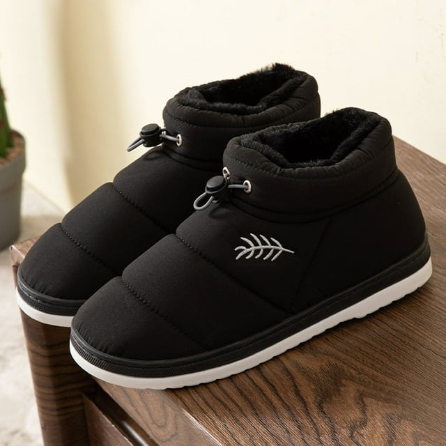 Akiihool Mens Snow Boots Wide Width Mens Snow Boots Winter Boots Anti