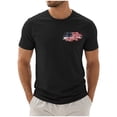 thumbnail image 1 of Akiihool Mens Summer T Shirts Mens Oversized T Shirts Acid Wash Loose Fit Vintage Washed Tee Shirt Short Sleeve Streetwear Casual T-Shirts(Black,XL), 1 of 8