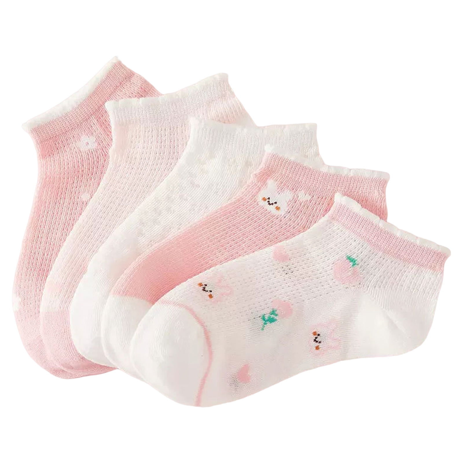 Akiihool Non Slip Toddler Socks Boys Girls Ankle Socks with Grip Anti