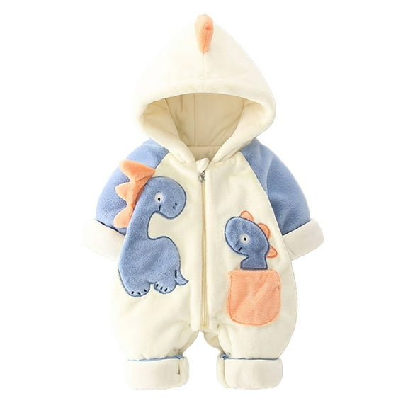 Akiihool One Piece Outfit Baby Boy Romper Jumpsuit Sleeveless Halter Floral Bodysuit Clothes (Blue,0-3 Months)