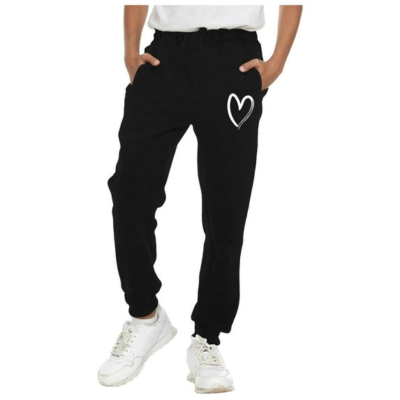 Akiihool Pant for Boys Boys Cotton Jogger Cargo Cargo Jogger Pants (Black,18-24 Months)