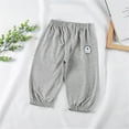 thumbnail image 1 of Akiihool Pant for Boys Toddler Boys Bootcut Elastic Waist Lightweight Outdoor Jogger Pants (Grey,3-4 Years), 1 of 2