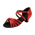 thumbnail image 1 of Akiihool Princess Shoes for Girls Toddler/Little Kid/Big Kid (Red,13), 1 of 4