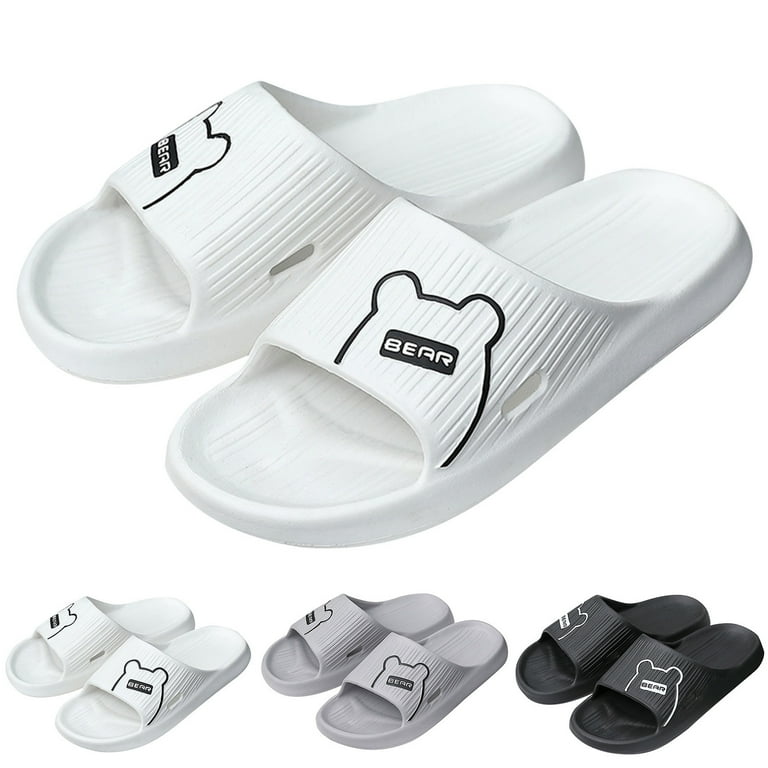 Akiihool Sandals Men Wide Feet Mens Flip Flops Sandals Yoga Foam