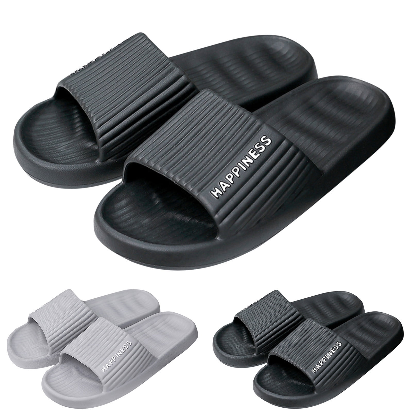 Akiihool Sandals for Men Summer Wide Width Sandals for Men Thick Sole ...
