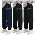 thumbnail image 1 of Akiihool School Uniform Pants for Boys Boys' Big School Uniform Twill Skinny Pants Twill Chino Pants Long (NY4,3-4 Years), 1 of 4