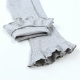 thumbnail image 1 of Akiihool School Uniform Pants for Girls Girls and Toddler Belted Chino Pants (Grey,6-7 Years), 1 of 3