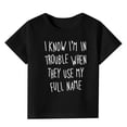 thumbnail image 1 of Akiihool Shirt Boys Toddler Boys' Short Sleeve Tees Casual Crewneck Summer Top Clothes T-Shirts (Black,3-4 Years), 1 of 5