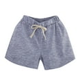 thumbnail image 1 of Akiihool Shorts for Girl High Waisted Casual Girls Casual Shorts Shorts for Girls Toddler (Grey,8-9 Years), 1 of 3