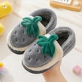 thumbnail image 1 of Akiihool Slippers for Kids Kids Toddler Slippers for Boys Girls Baby Winter Slipper Warm Slippers Soft Indoor Girls Boys Slipper (Grey,13), 1 of 5