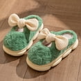 thumbnail image 1 of Akiihool Slippers for Women Indoor Slippers for Women Soft Anti-Skid Sole Trendy Gift Slippers (Green,6.5), 1 of 2