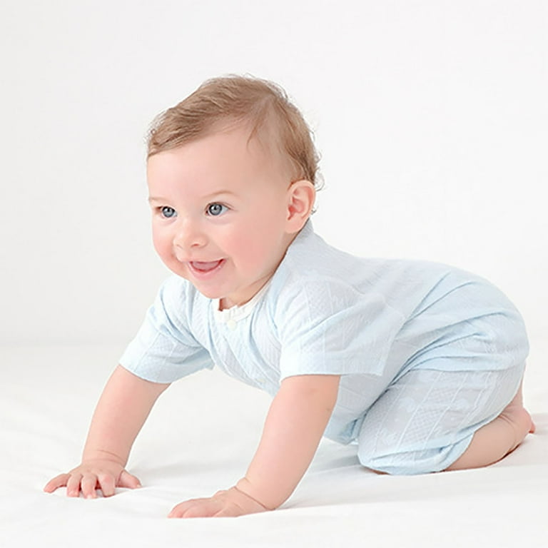 Bamboo Short Sleeve Romper (Off Road Print) Bamboo Short Sleeve Romper (Off Road Print)