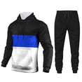thumbnail image 1 of Akiihool Sweatpant Sets Men 2 Piece Sets Winter Outfits Long Sleeve Drawstring Loose Sweatsuits Suit Set (W,XXL), 1 of 3