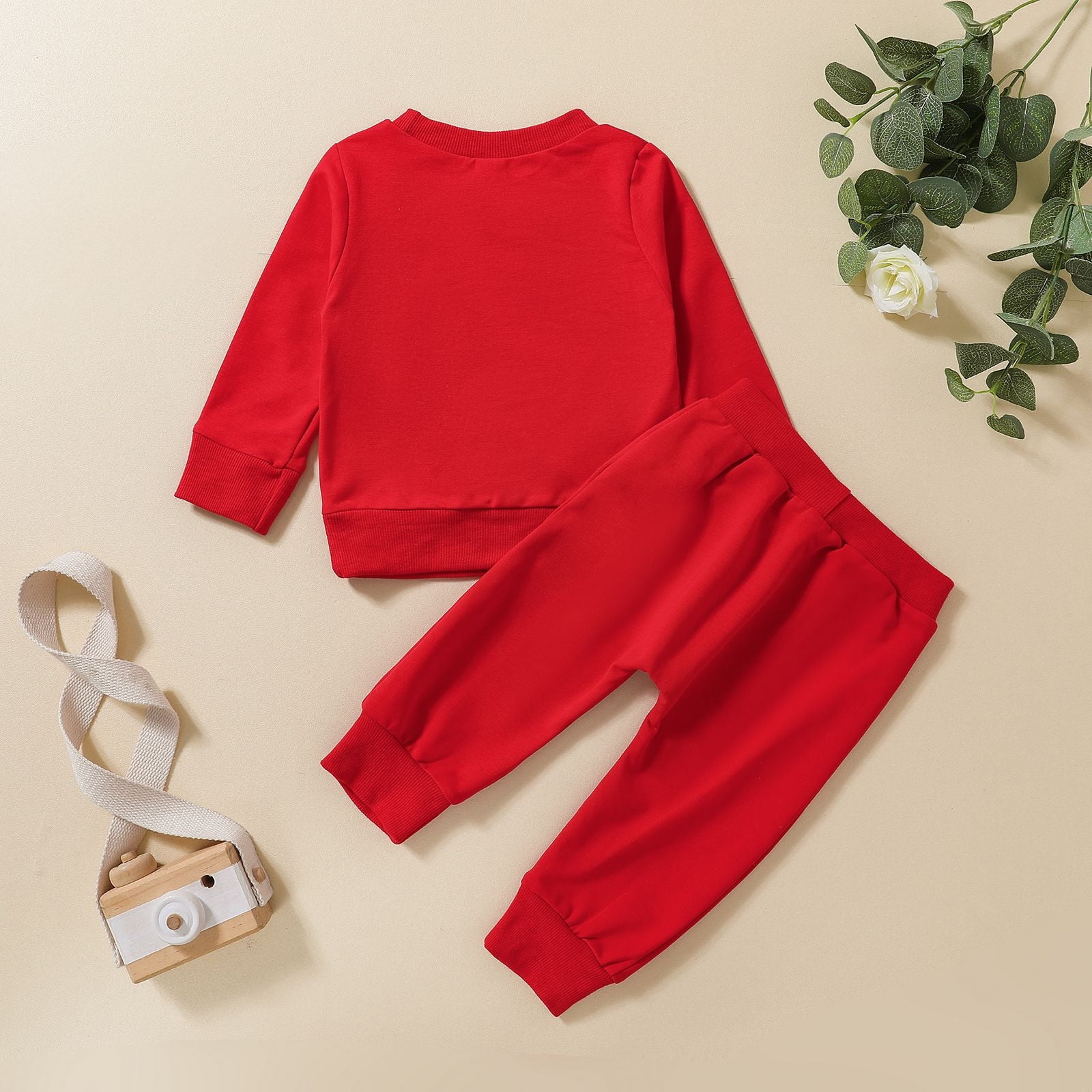 Boy Two-piece hooded sweater and trousers