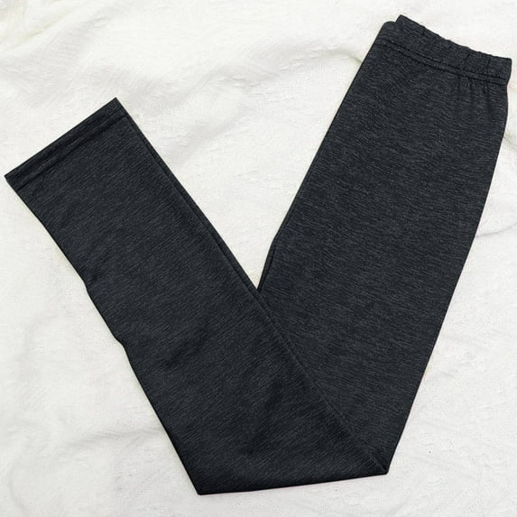 Akiihool Teen Girl Pants for School Girls' School Uniform Jogger Pants High Waist Elastic Trousers with Front Buttons (Black,4-5 Years)