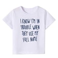 thumbnail image 1 of Akiihool Toddler Boy Shirt Boys Youth Kids Quick Dry T Shirts Short Sleeve Tee Shirts Active Tops (White,12-18 Months), 1 of 3