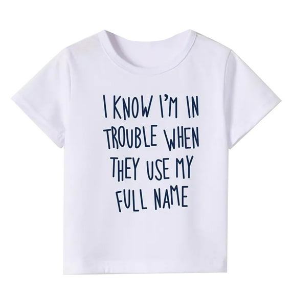 Akiihool Toddler Boy Shirt Boys Youth Kids Quick Dry T Shirts Short Sleeve Tee Shirts Active Tops (White,12-18 Months)