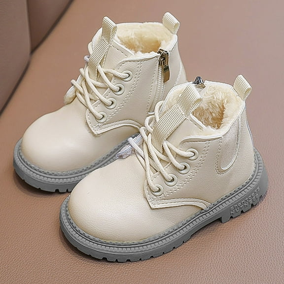 Akiihool Toddler Girl Shoes Baby Unisex Walking Shoes with Removable Squeaker for Boys and Girls (White,29)