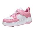 thumbnail image 1 of Akiihool Toddler Girl Shoes Girls Kids Children Tennis Sports Athletic Gym Running Sneakers (Pink,1), 1 of 9