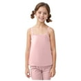 thumbnail image 1 of Akiihool Toddler Girl Tank Tops Girls Tank Top Cami Undershirts Cotton Camisoles(Pink,7-8 Years), 1 of 6