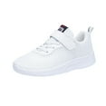 thumbnail image 1 of Akiihool Toddler Girls Boys Shoes Little Kids Slip on Canvas Sneakers for Running Walking (White,3), 1 of 7
