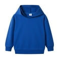 thumbnail image 1 of Akiihool Toddler Hoodies Boys Boys' Hooded Sweatshirt with Pockets Long Sleeves Pullover Hoodie for Kids & Toddler (Blue,5-6 Years), 1 of 4