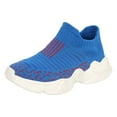thumbnail image 1 of Akiihool Toddler Shoes Boys Kids' Firm Ground Athletic Shoe (Blue,10.5-11 Years), 1 of 8