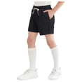 thumbnail image 1 of Akiihool Toddler Shorts Boys Basketball Shorts Casual Athletic Sport Drawstring Pull On Shorts(Black,5-6 Years), 1 of 6