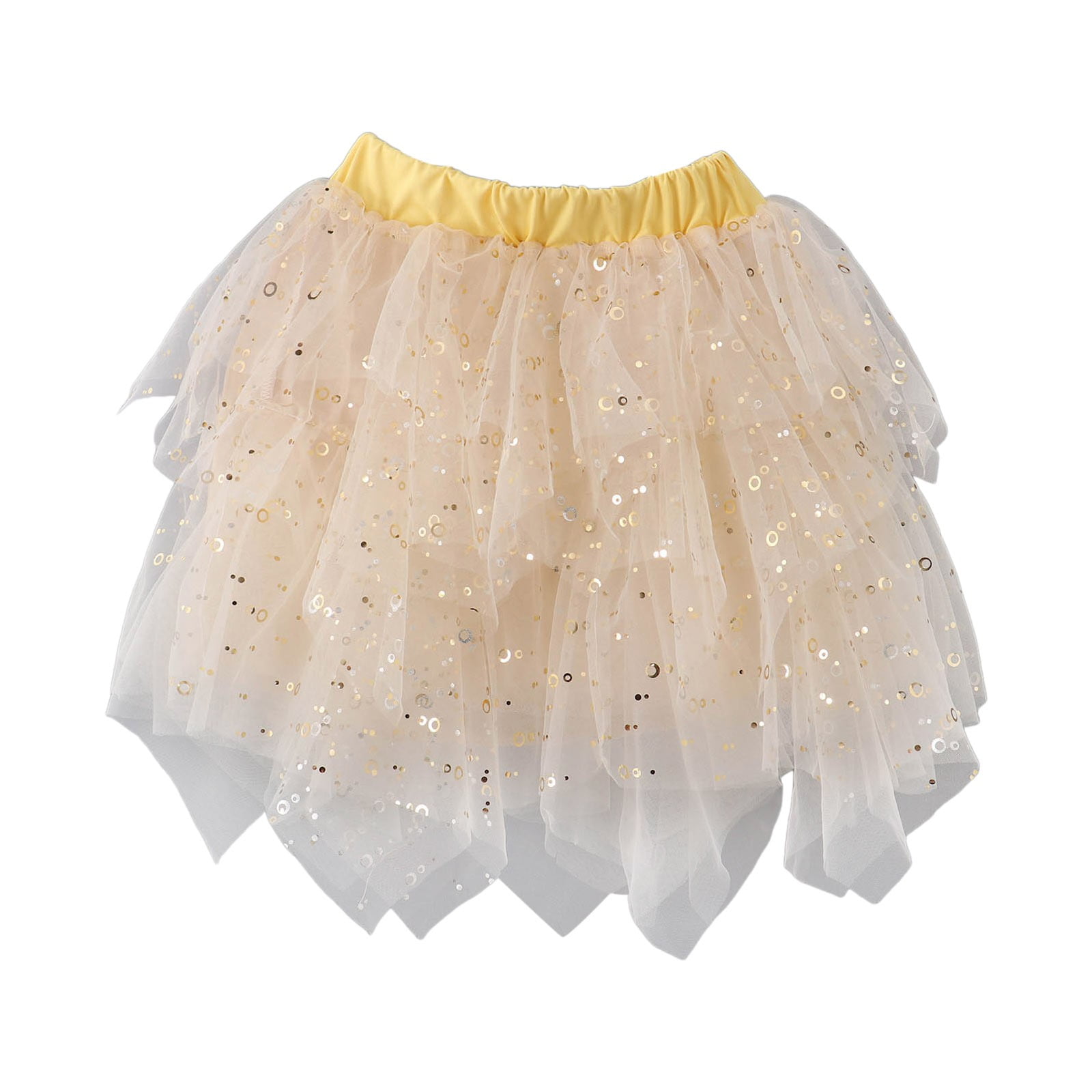 Sequin Stripe Kids Skirt