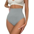 thumbnail image 1 of Akiihool Women's Body Shaper Firm Control Lifter Stomach Body Shaper , Gray Size S, 1 of 5