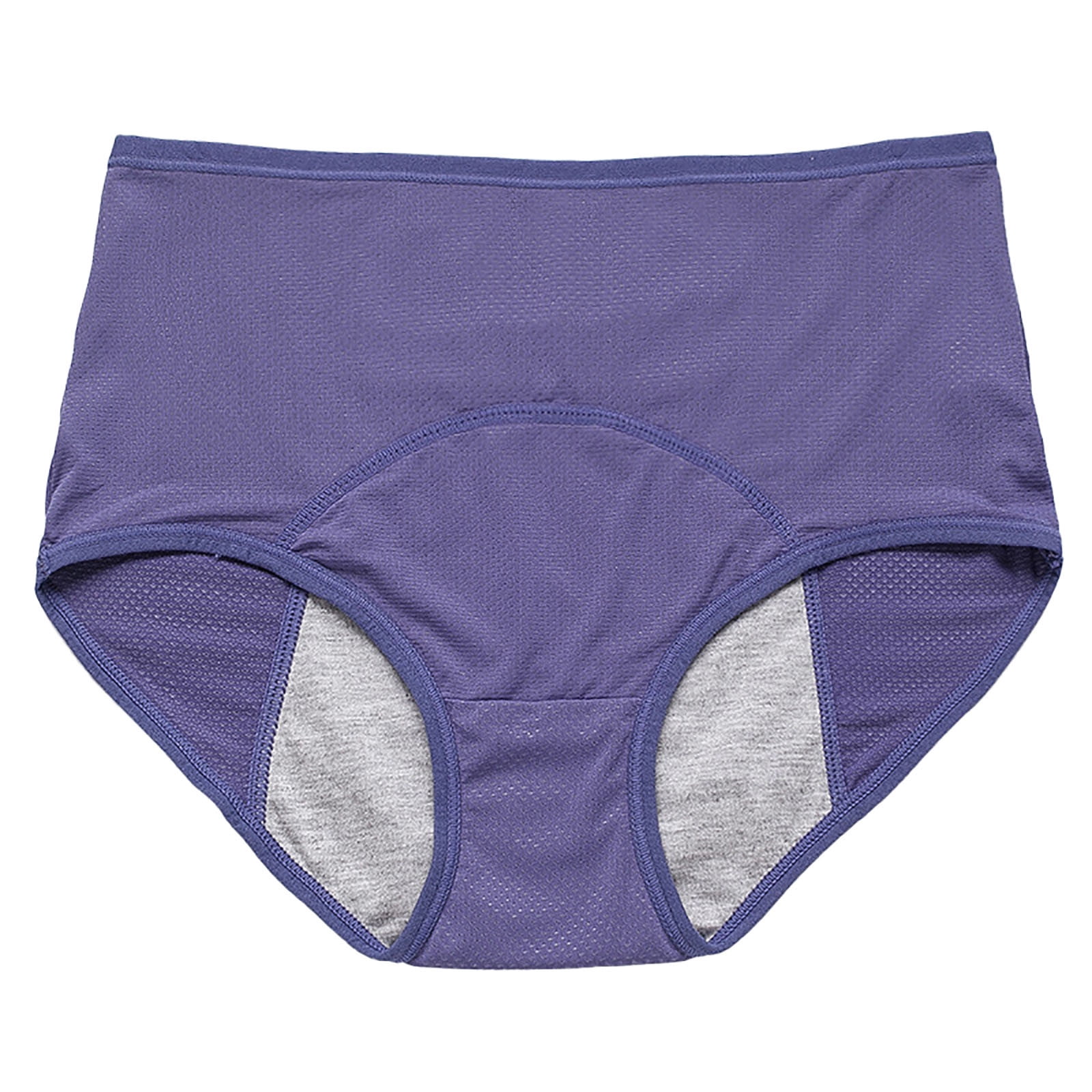 Akiihool Plus Size Underwear Women's ComfortFlex Fit Microfiber Panties,  Moisture Wicking Underwear (Pink,L)
