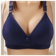 thumbnail image 1 of Akiihool Womens Bras Comfortable Women's Blissful Benefits Side Smoothing Underwire Bra (Blue,44), 1 of 3