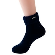 Akiihool Womens Crew Socks Crew Socks Womens Ankle No Slip Low Cut Footies for Flats Slip (B,One Size)