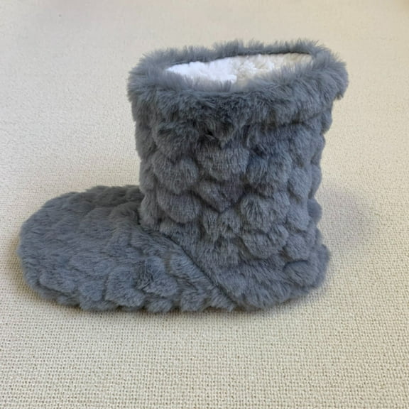 Akiihool Womens House Slippers Womens Open Toe House Slippers Soft Indoor Slip-on Memory Foam Bedroom Slippers Home Shoes (B,8.50)