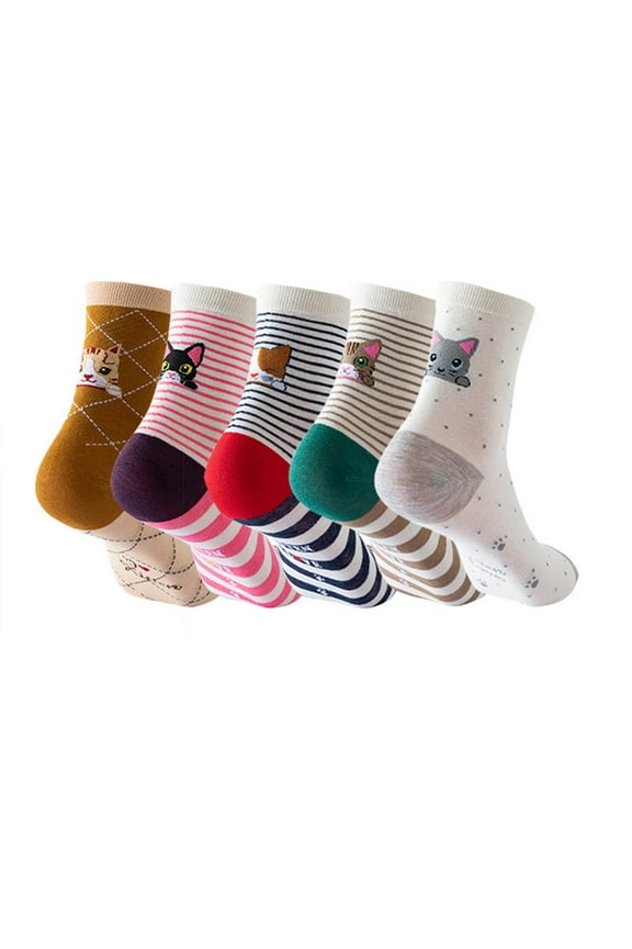 Womens Socks Women's Bamboo Diabetic Ankle Socks, Super Soft Seamless Toe Non Binding (One Size,Multicolor)